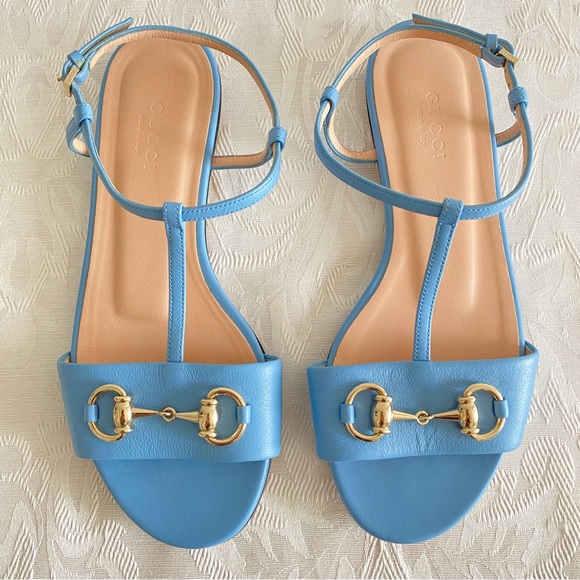 GUCCI Horsebit Flat Sandals - Picture 3 of 10